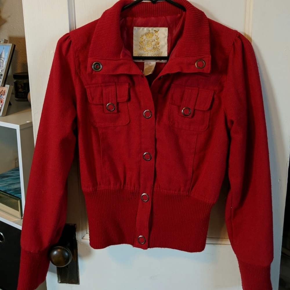 Stylish red jacket